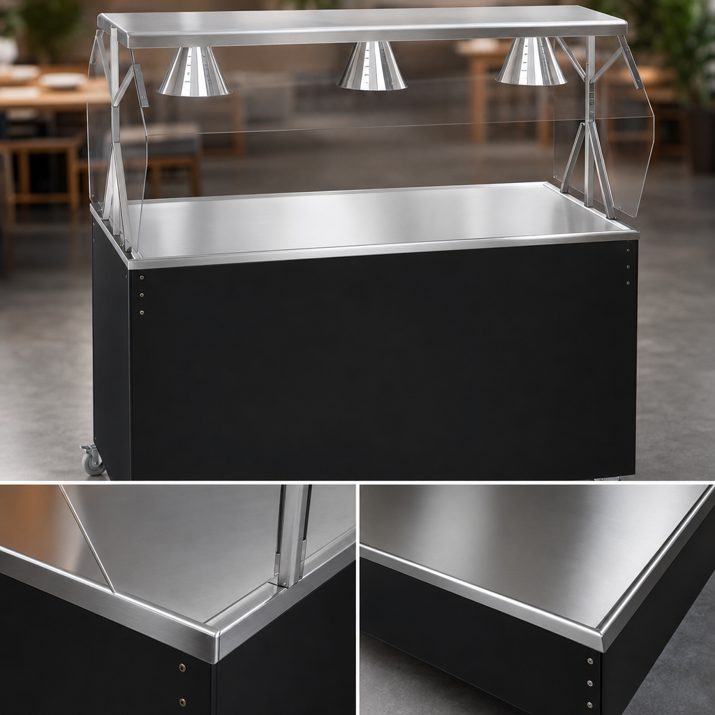 One-Piece Stainless Steel Top