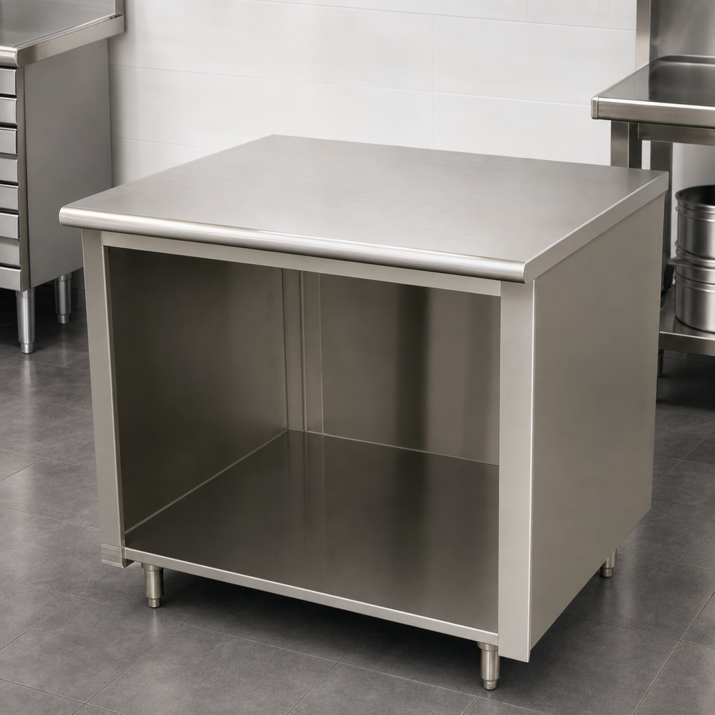 Open Base, Flat Top Design