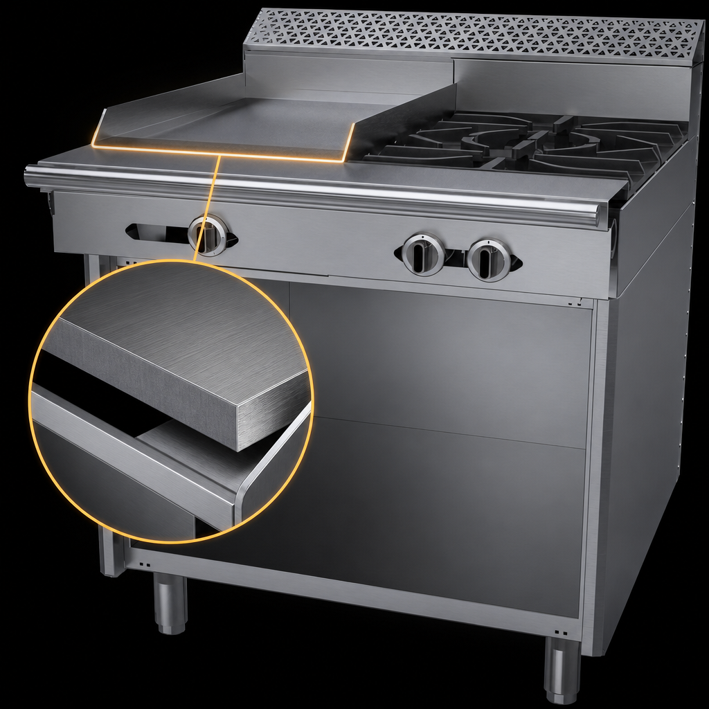 18-Inch Left Griddle