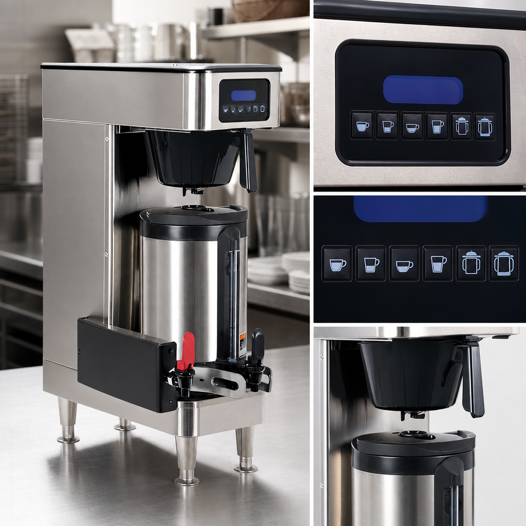 Six Brew Buttons