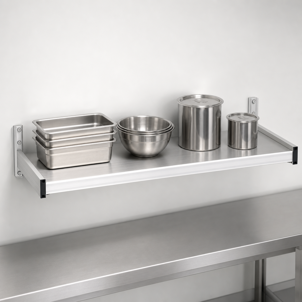 Solid Wall Shelf Design
