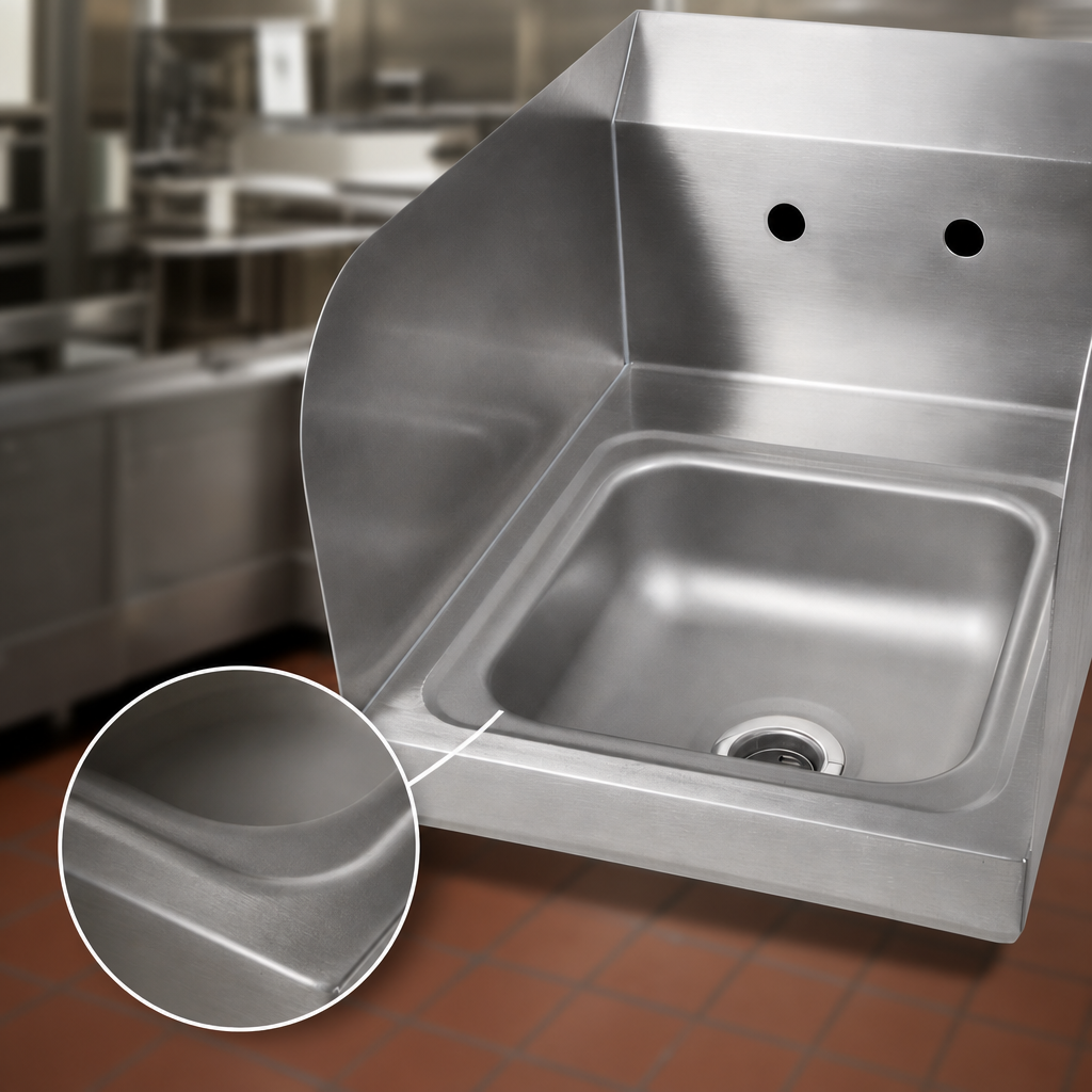One-Piece Deep Drawn Bowl