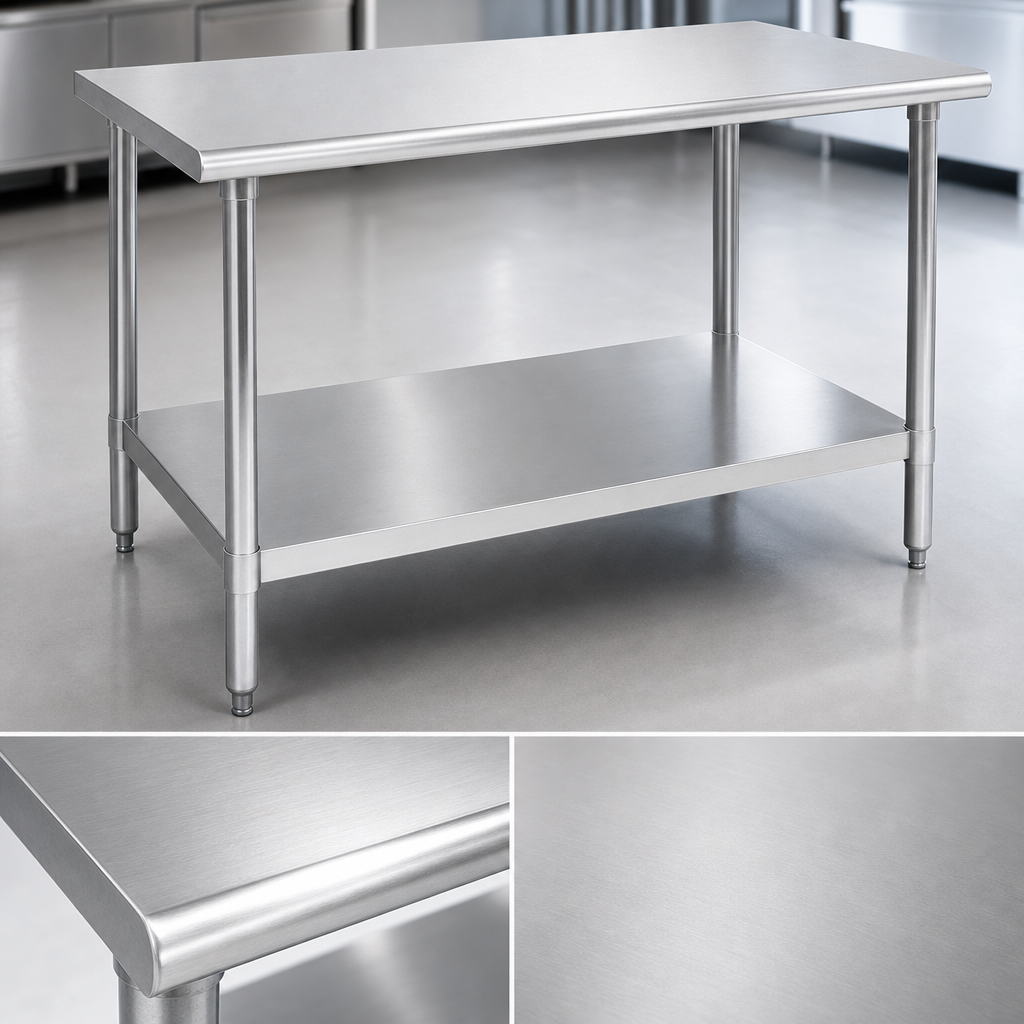 14-Gauge 300 Series Stainless Steel Top