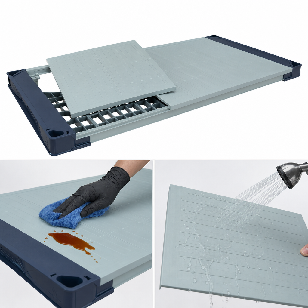 Removable Polypropylene Solid Mats