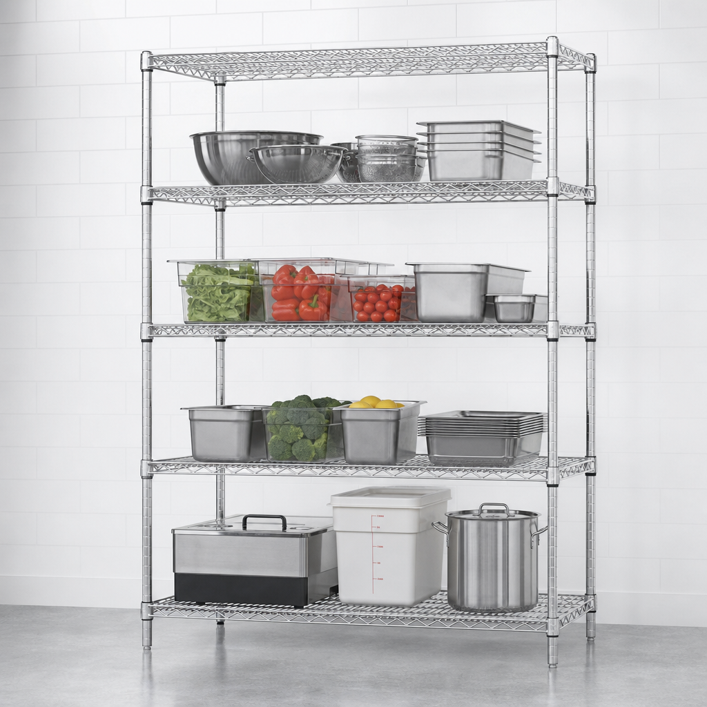 4 Wire Shelves