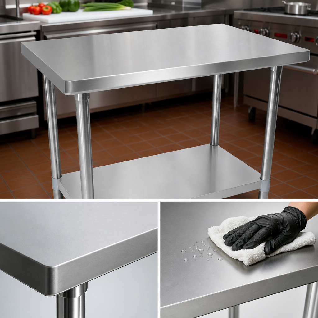 18-Gauge T-430 Stainless Steel Top