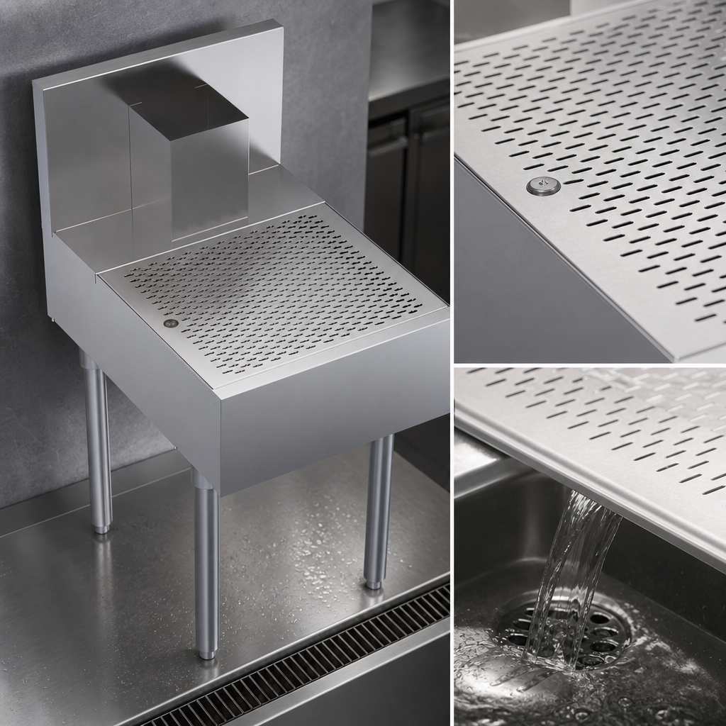 Perforated Stainless Steel Top