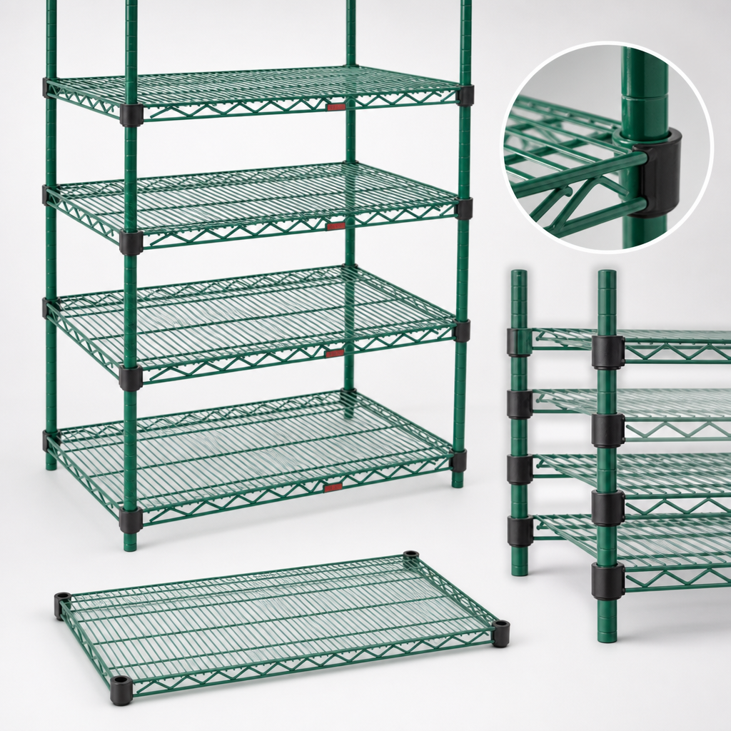 Quad-Adjust Shelf Design