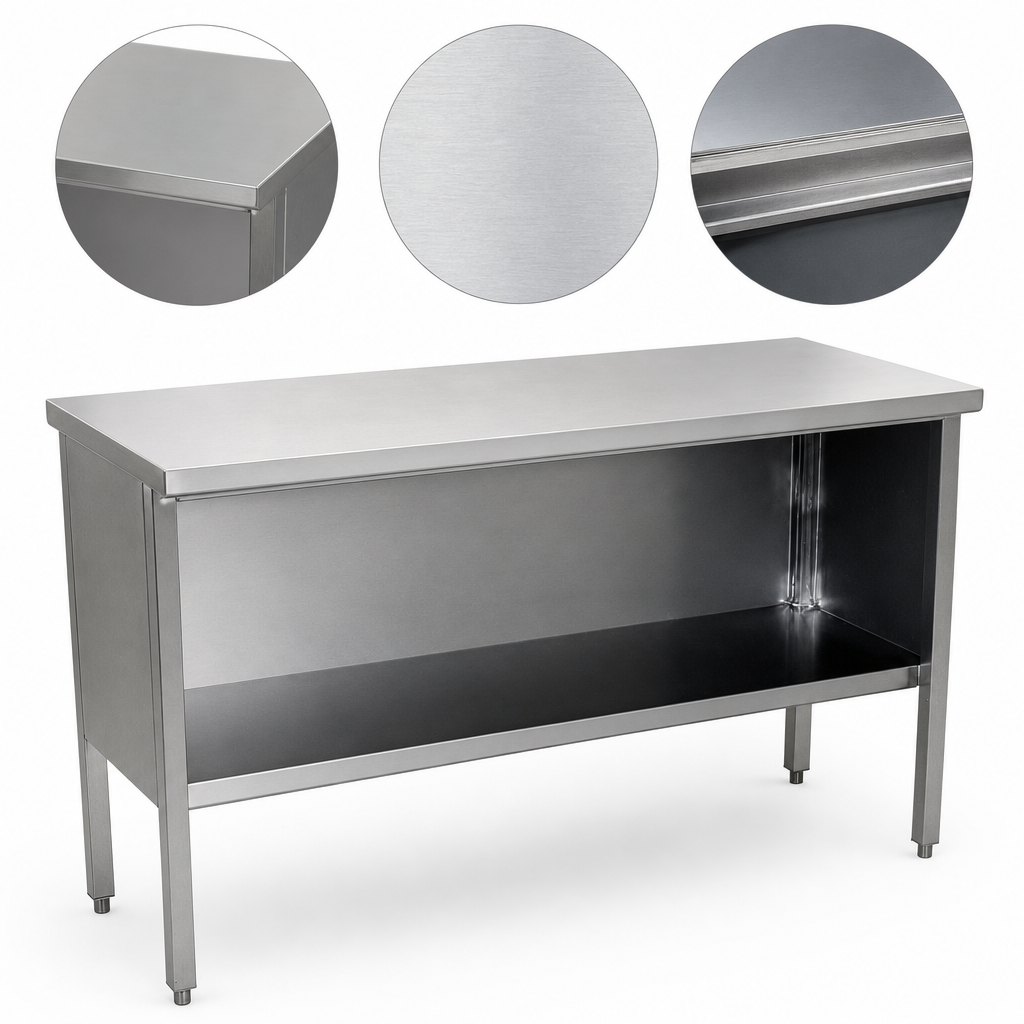 14-Gauge 300-Series Stainless Steel Top