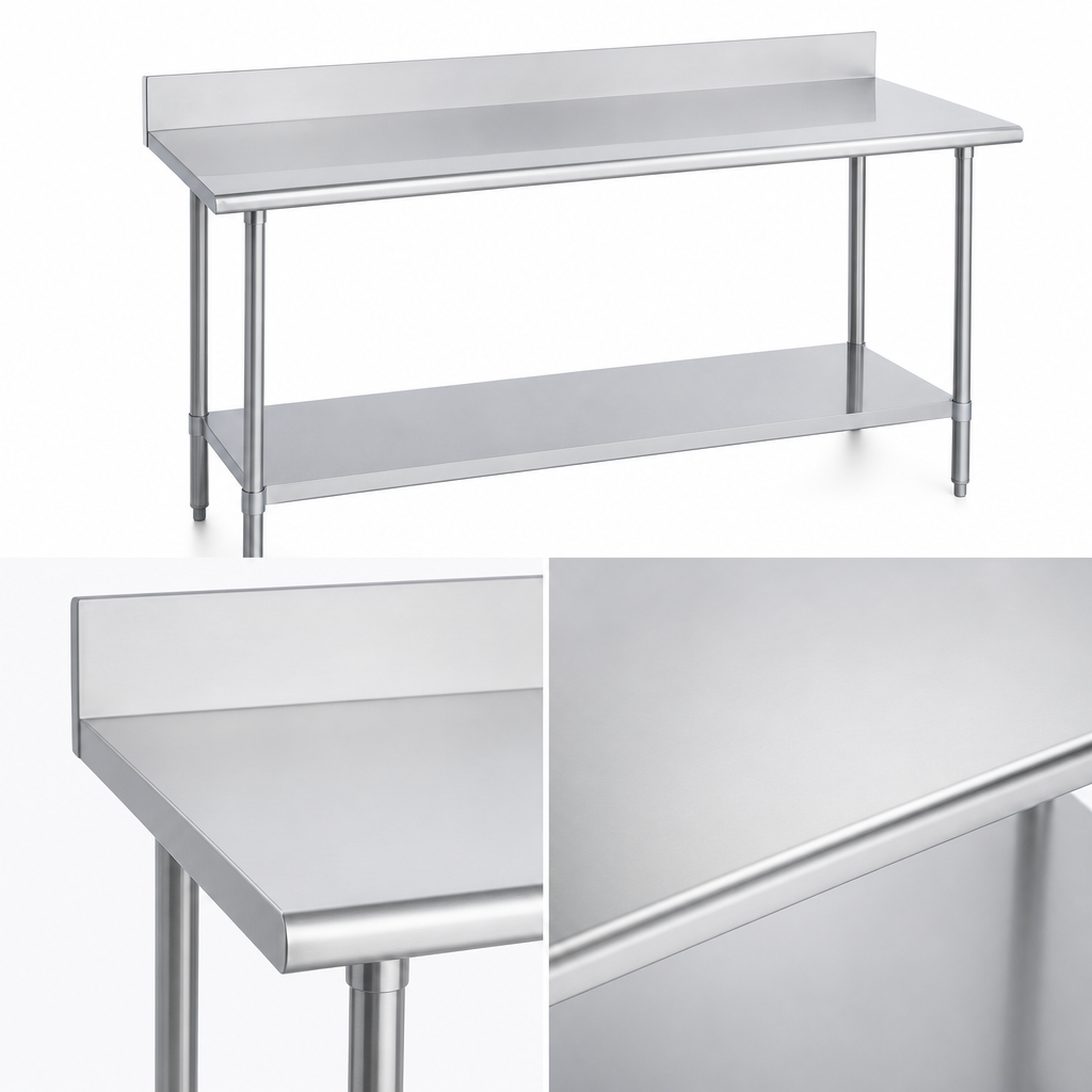 14-Gauge 300 Series Stainless Top