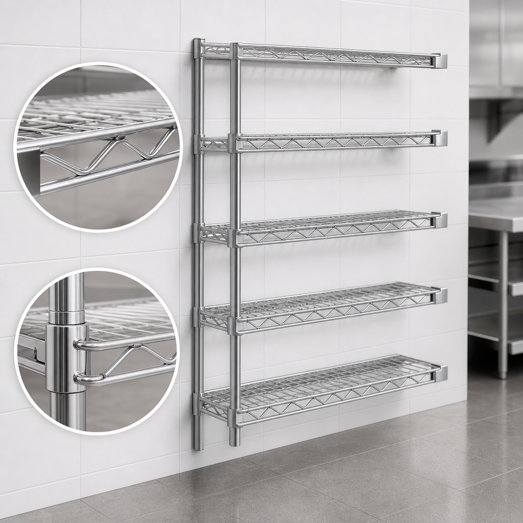 Patented QuadTruss® Shelves
