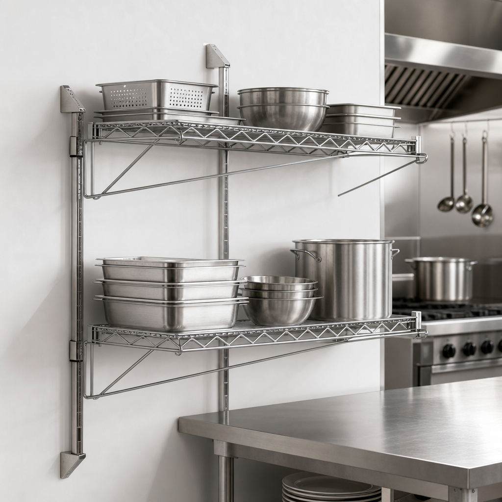 Cantilever Double-Shelf Design