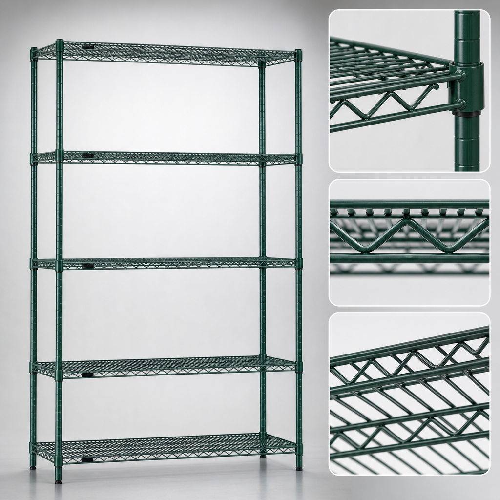 Patented QuadTruss Shelves