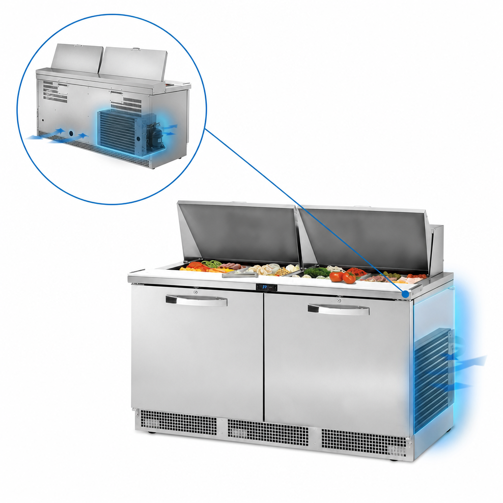 Rear-Mounted Self-Contained Refrigeration