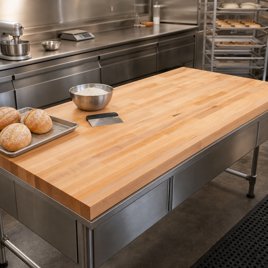 Edge Grain Flat Top