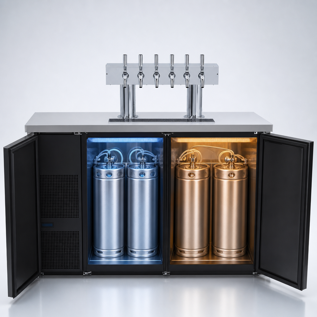 Two-Zone Dual-Temperature Design