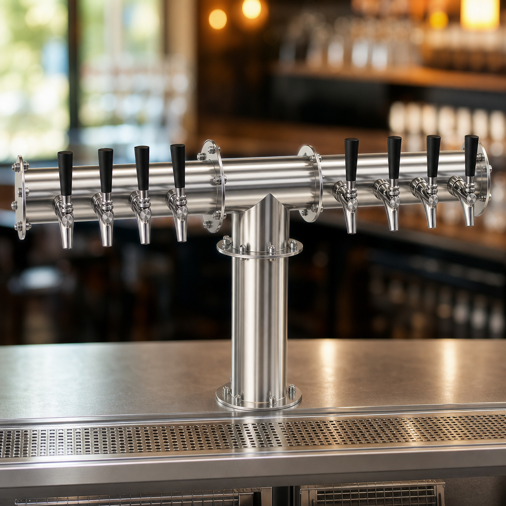 Eight-Faucet Capacity