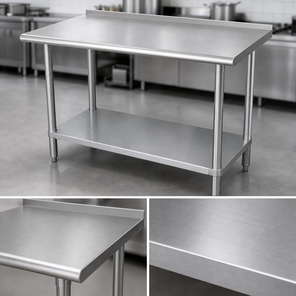 16-Gauge 430 Stainless Steel Top