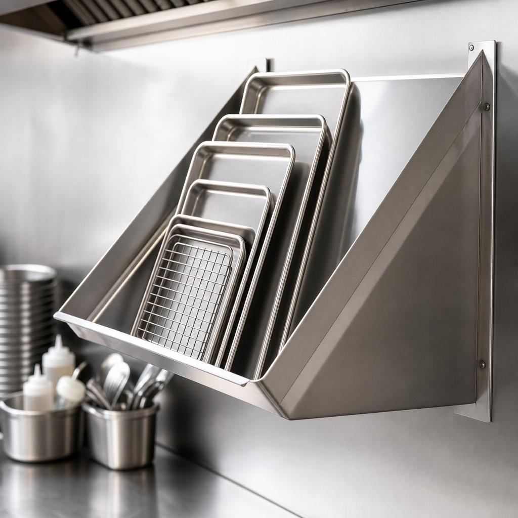 Slanted Rack Shelf Design