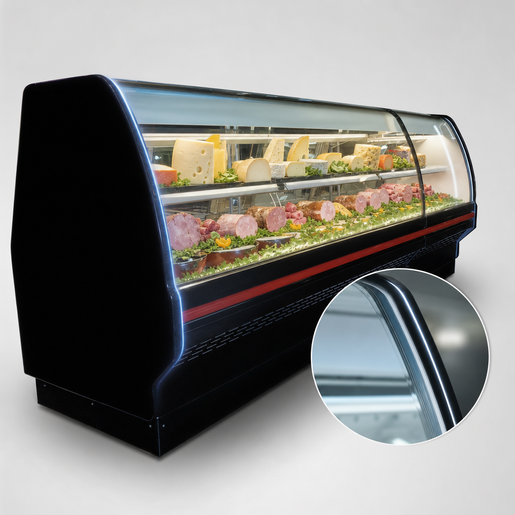 Double Bend Curved Glass