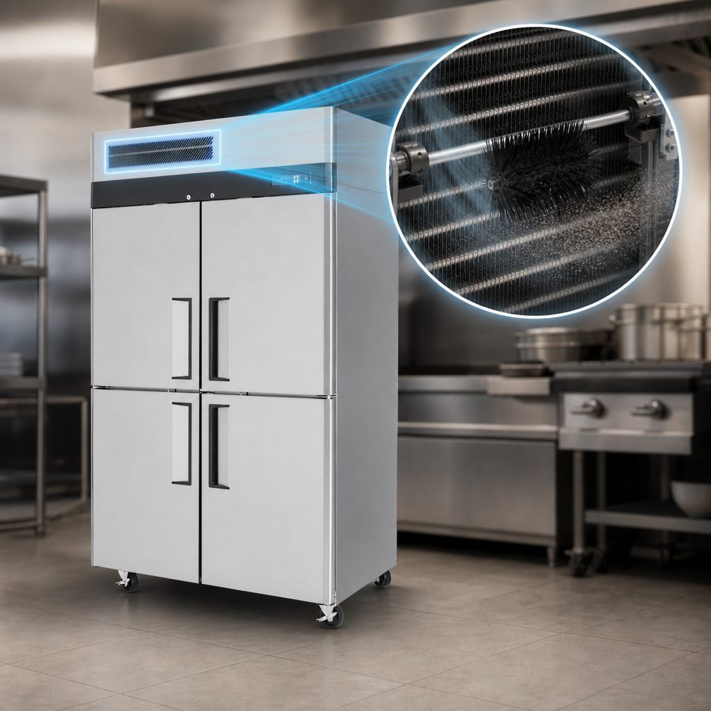 Self-Cleaning Condenser