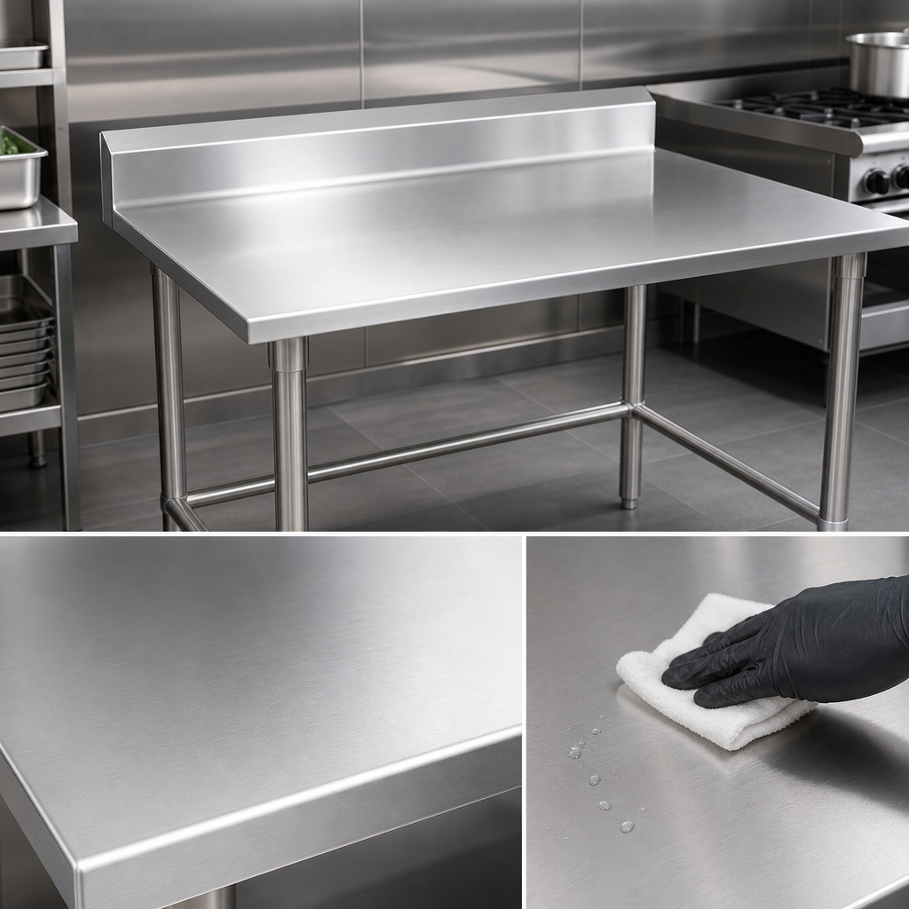 14/300 Series Stainless Steel Top