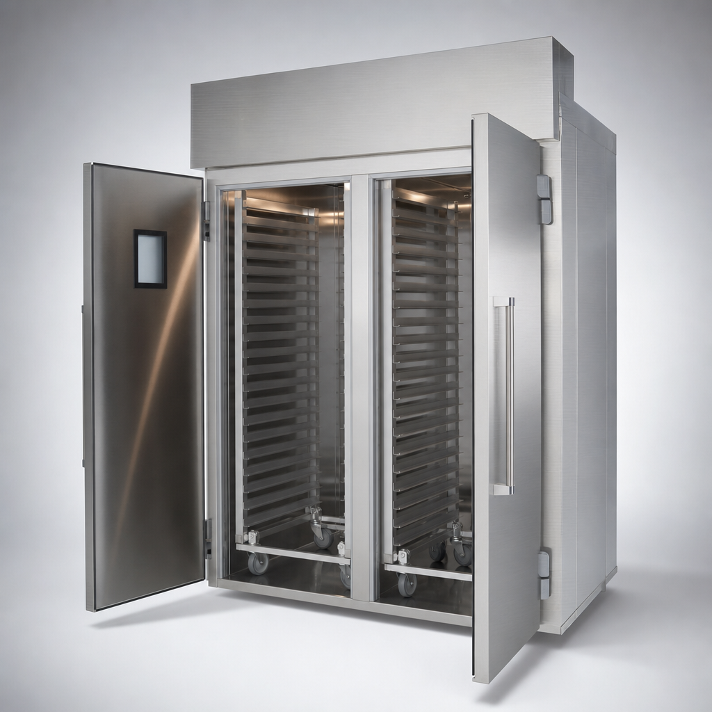 Roll-In Two-Section Cabinet