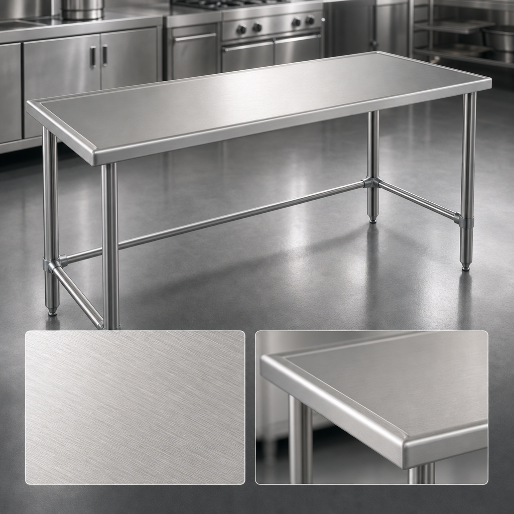 300-Series Stainless Steel Surface