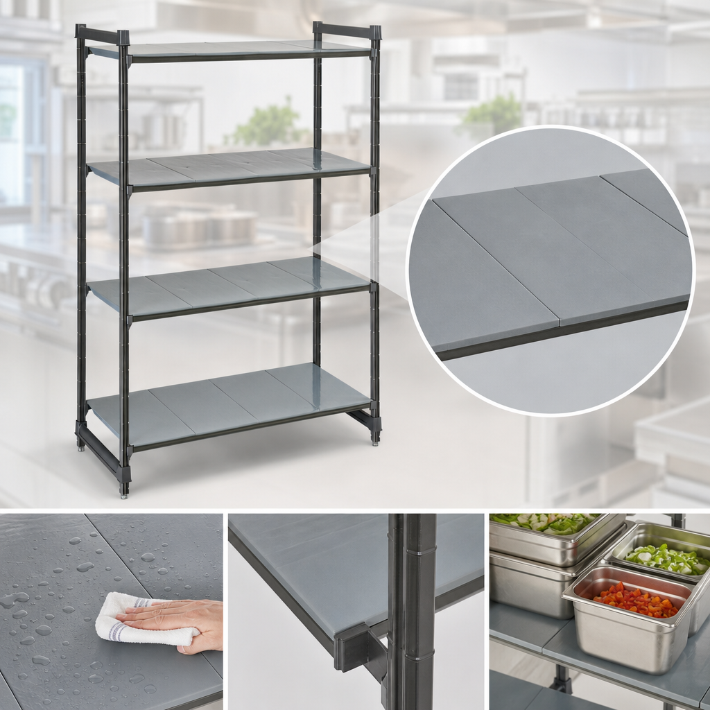 Solid Polypropylene Shelf Plates