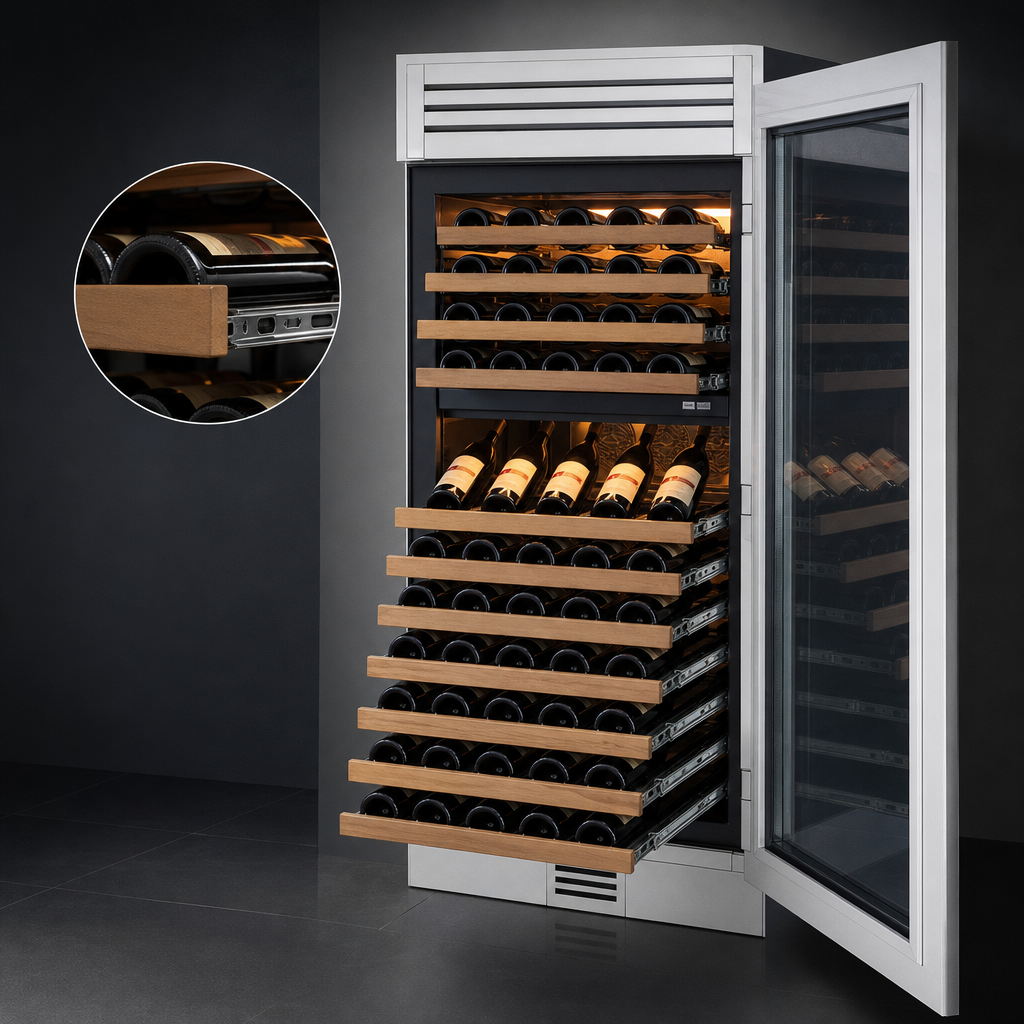 Full-Extension Wine Racks