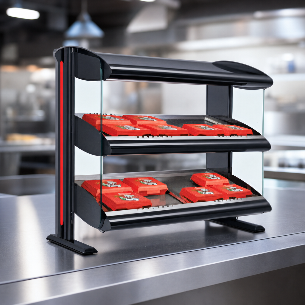 Slant Dual-Shelf Display
