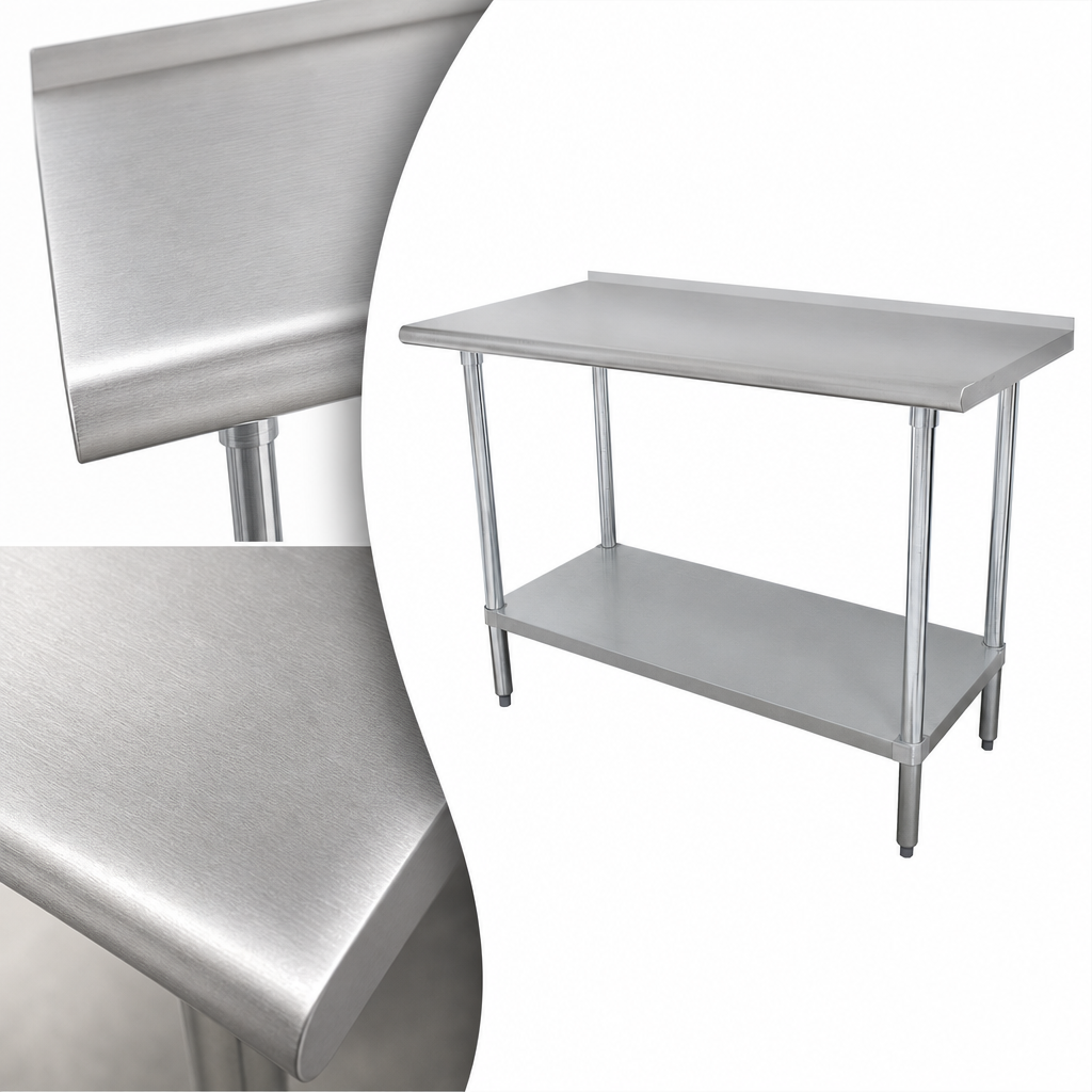 16 Gauge 304 Stainless Steel Top