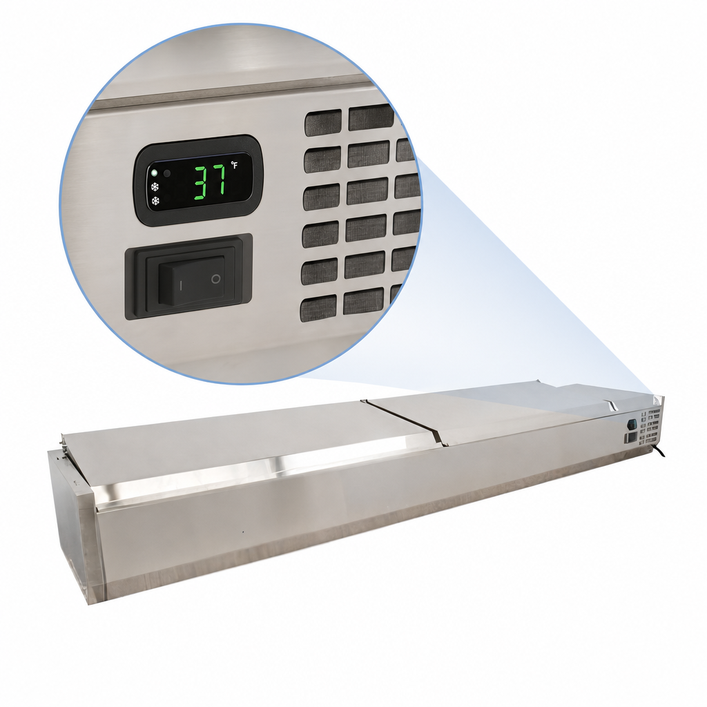 Digital LED Temperature Display