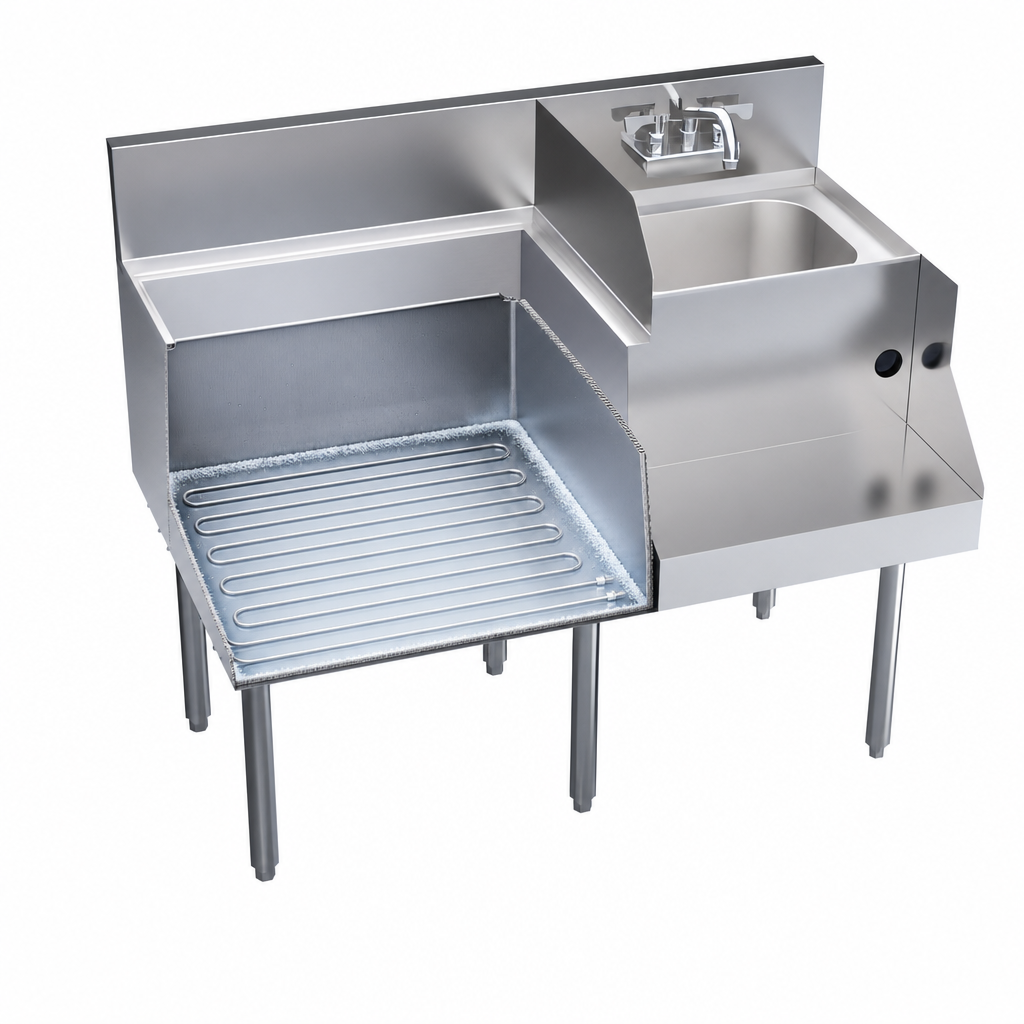 Built-In 10-Circuit Cold Plate