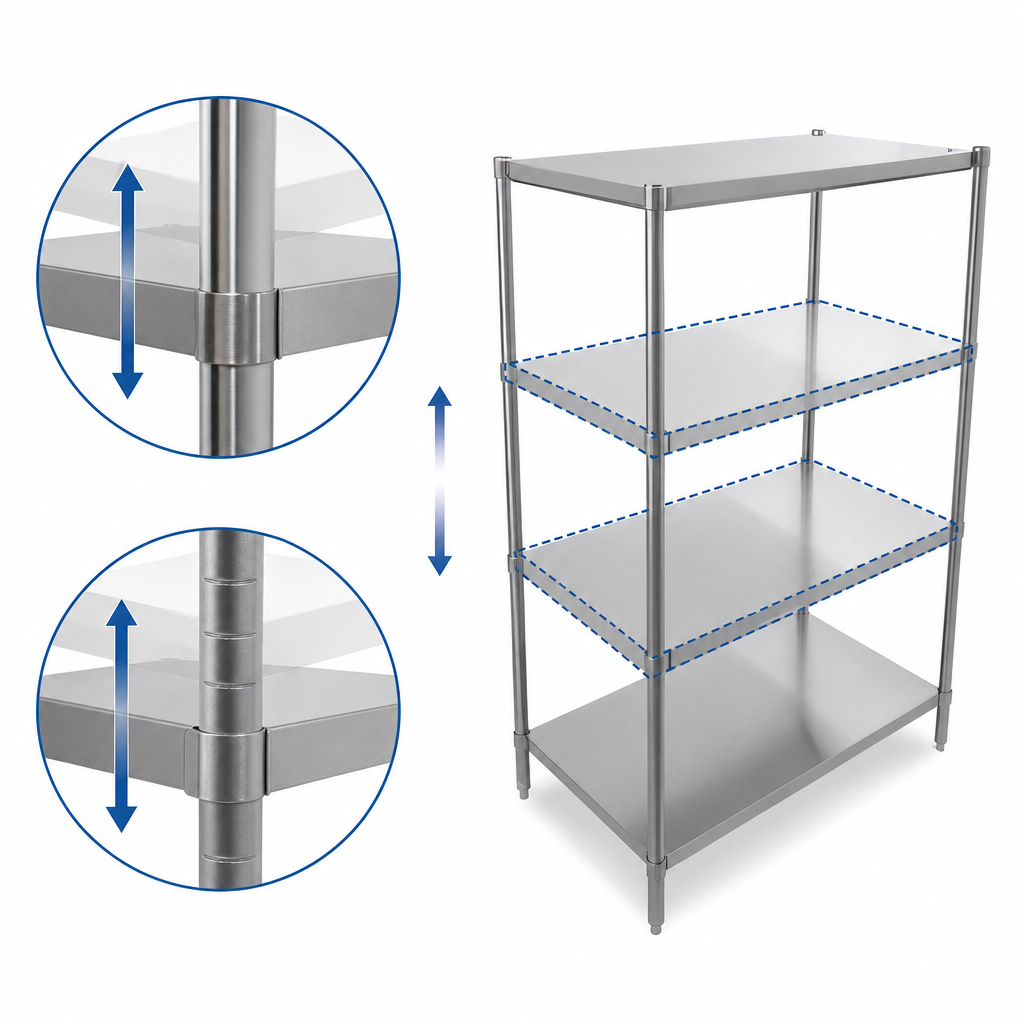 Two Adjustable Shelves