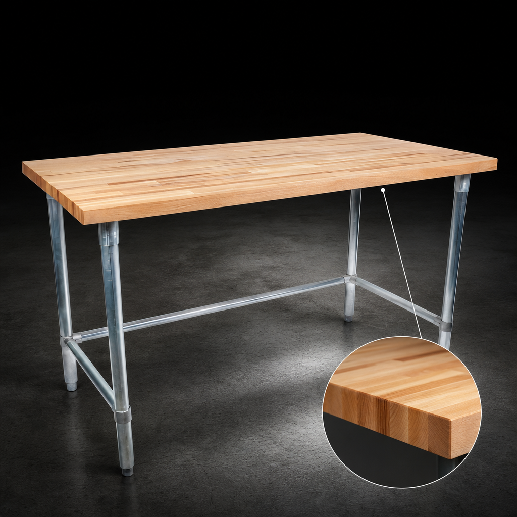 Edge Grain Flat Top