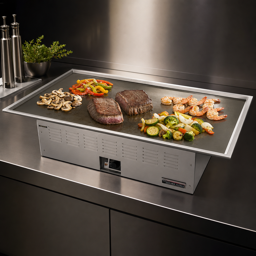 Teppan-Yaki Cooking Surface
