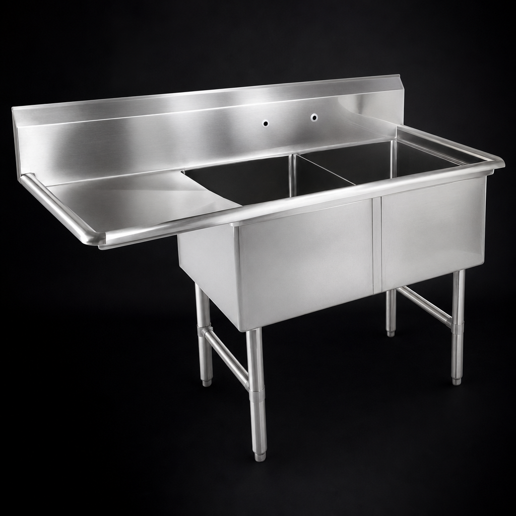 16-Gauge Stainless Steel Construction
