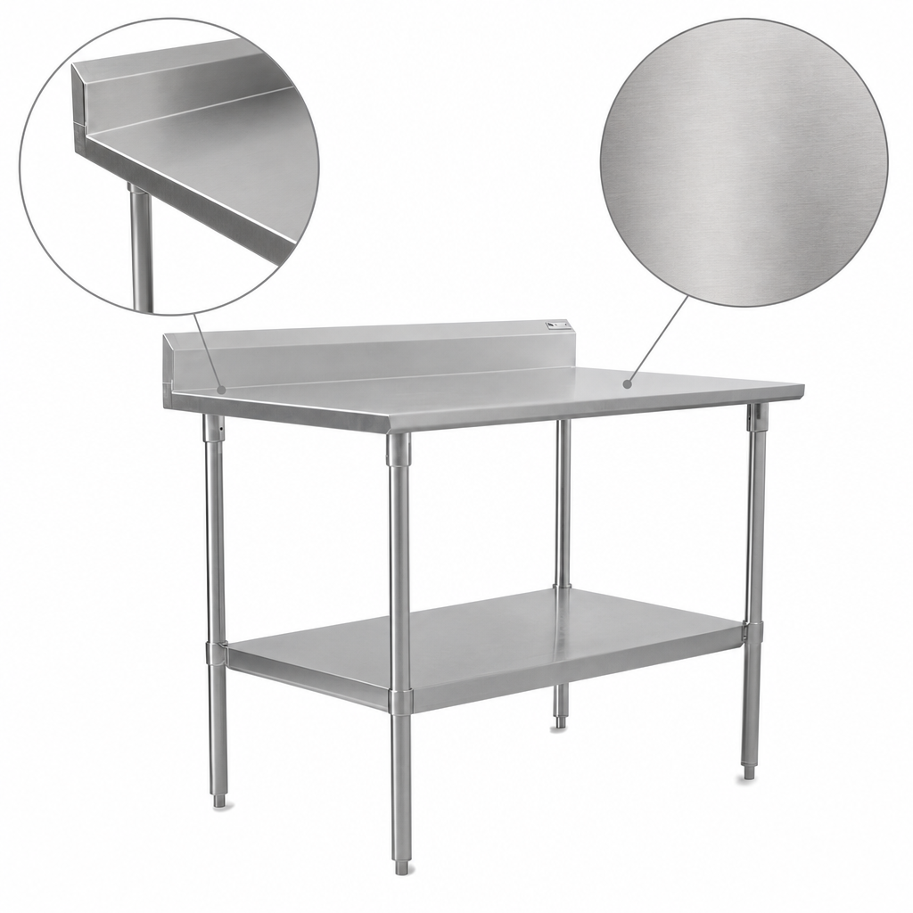 16-Gauge 300 Series Stainless Steel Top