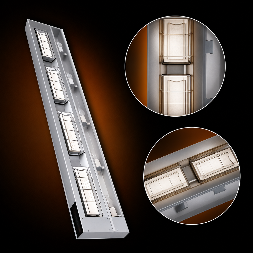 Double Ceramic Heating Tiles