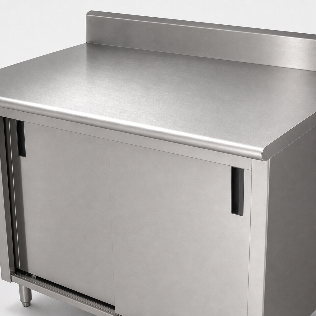 14-Gauge 304 Stainless Steel Top