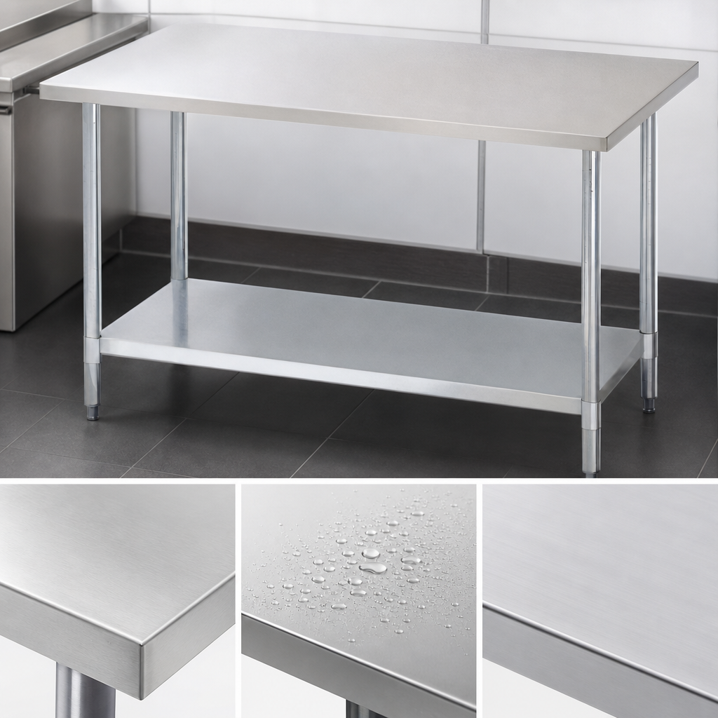 18/304 Stainless Steel Flat Top