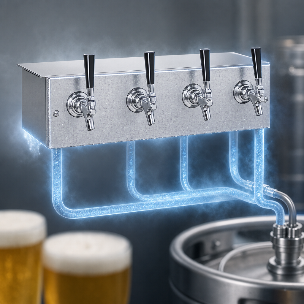 Glycol-Cooled Dispensing Head