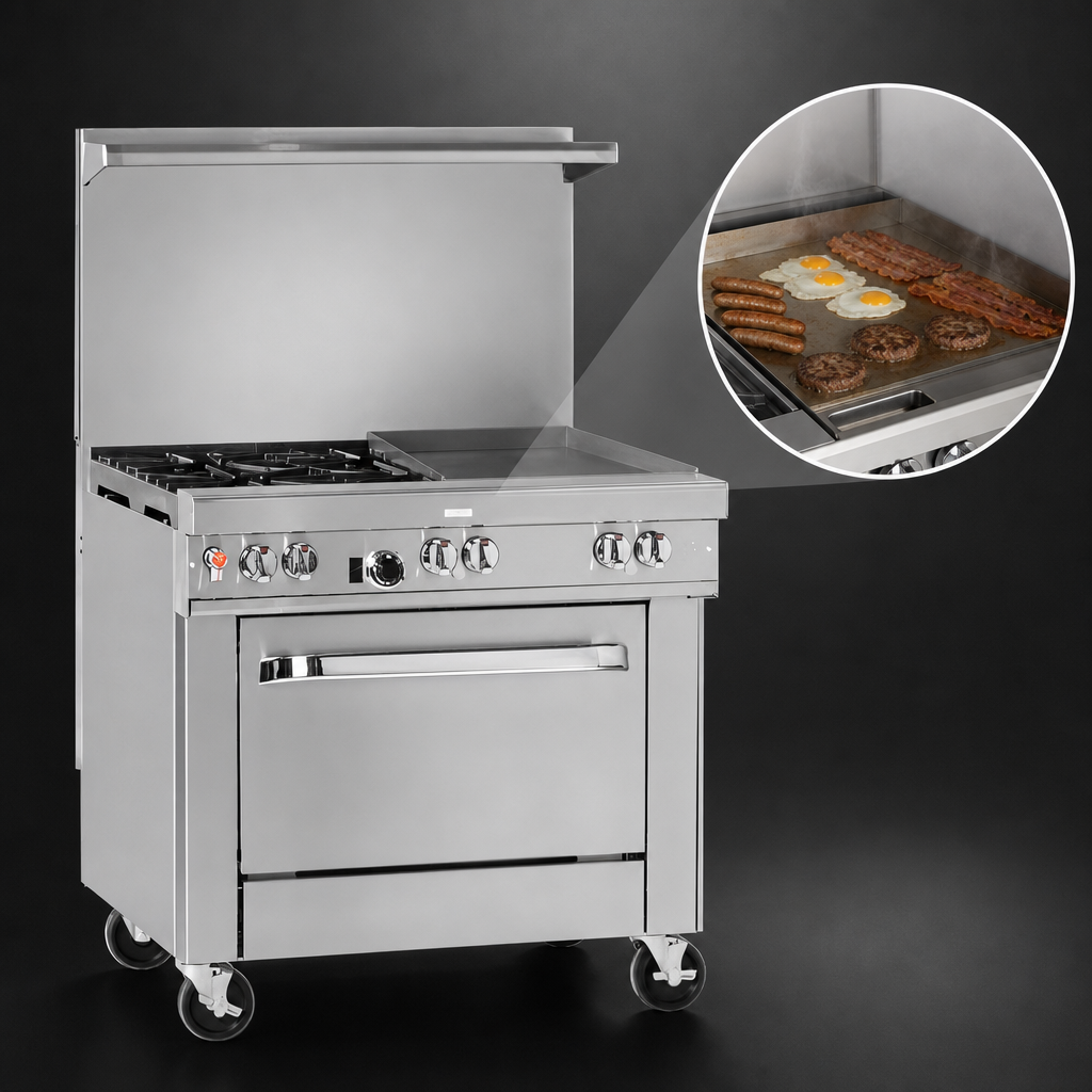 24-Inch Griddle Section