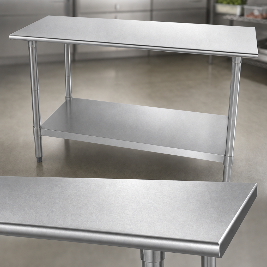 18-Gauge 430 Stainless Steel Top