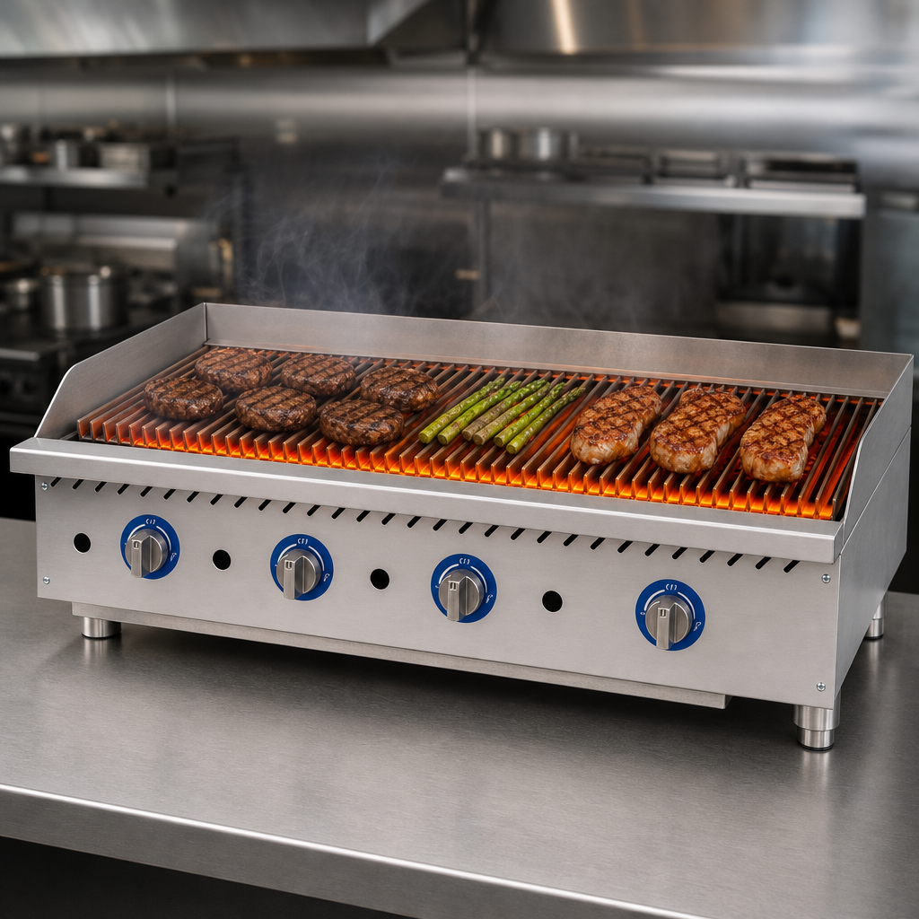 Radiant Heat Cooking System