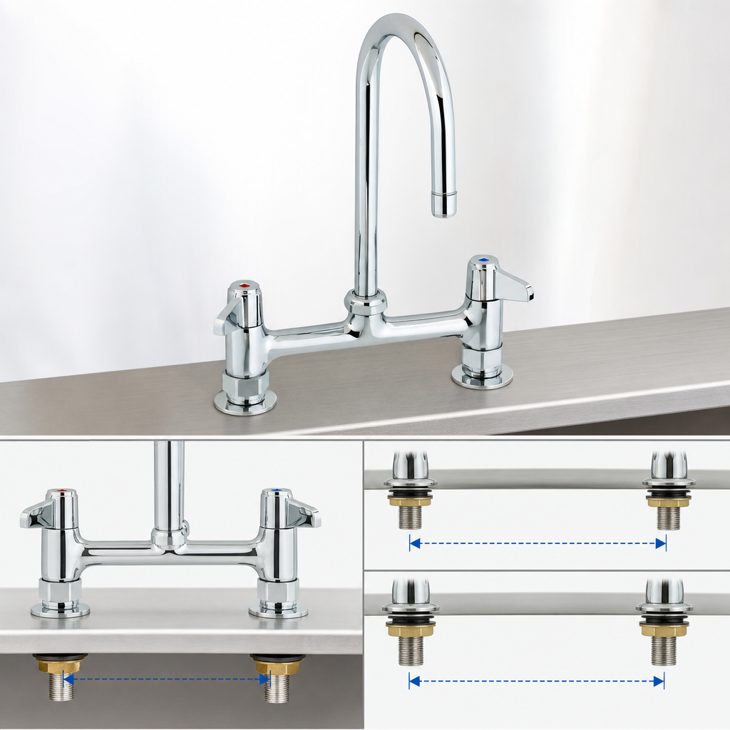 Adjustable 8-Inch Centers