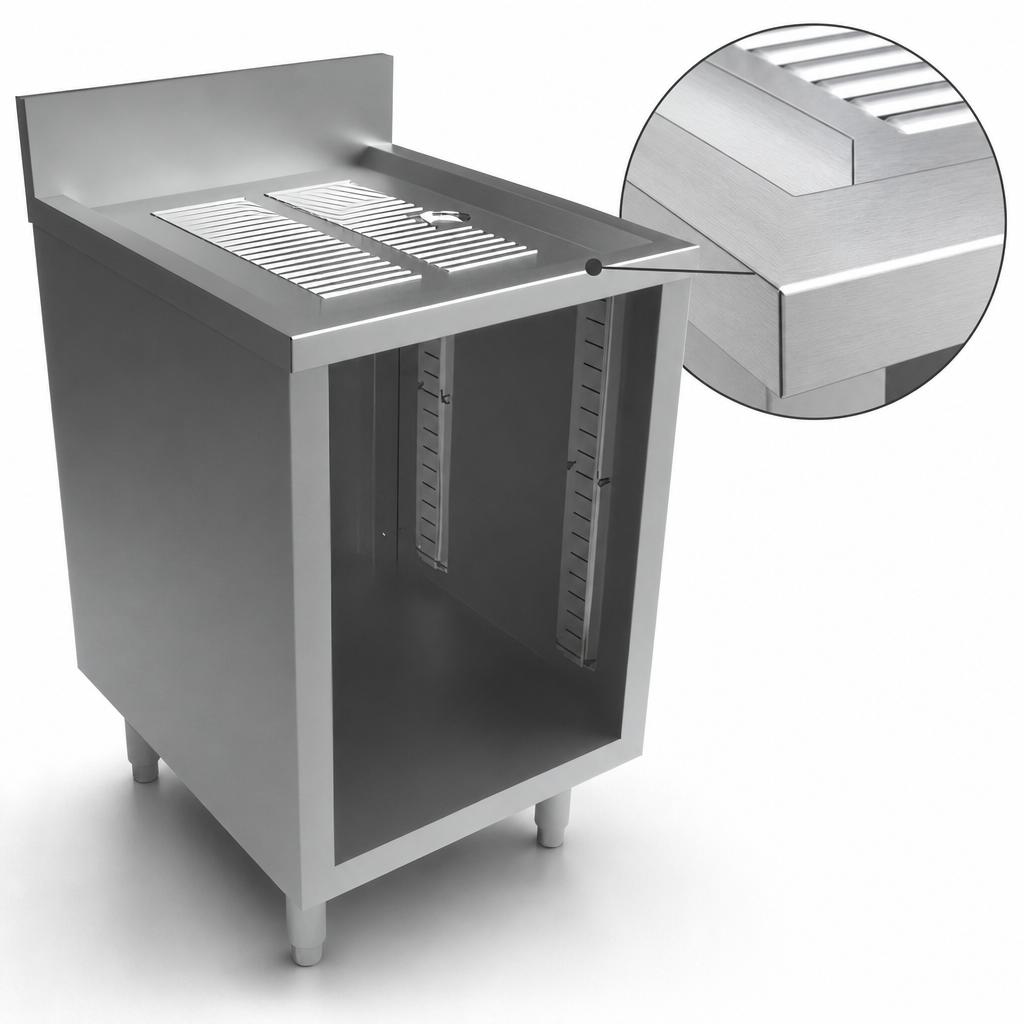 14-Gauge Stainless Steel Top