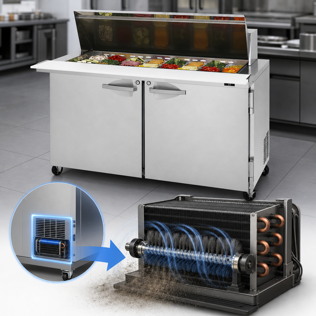 Self-Cleaning Condenser