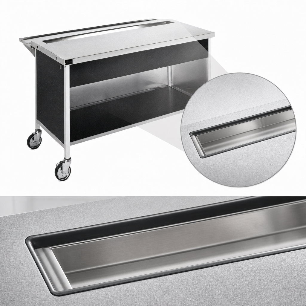 Built-In Urn Trough